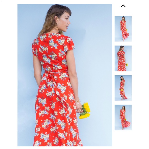 Byron Wrap Dress - Picture 3 of 4